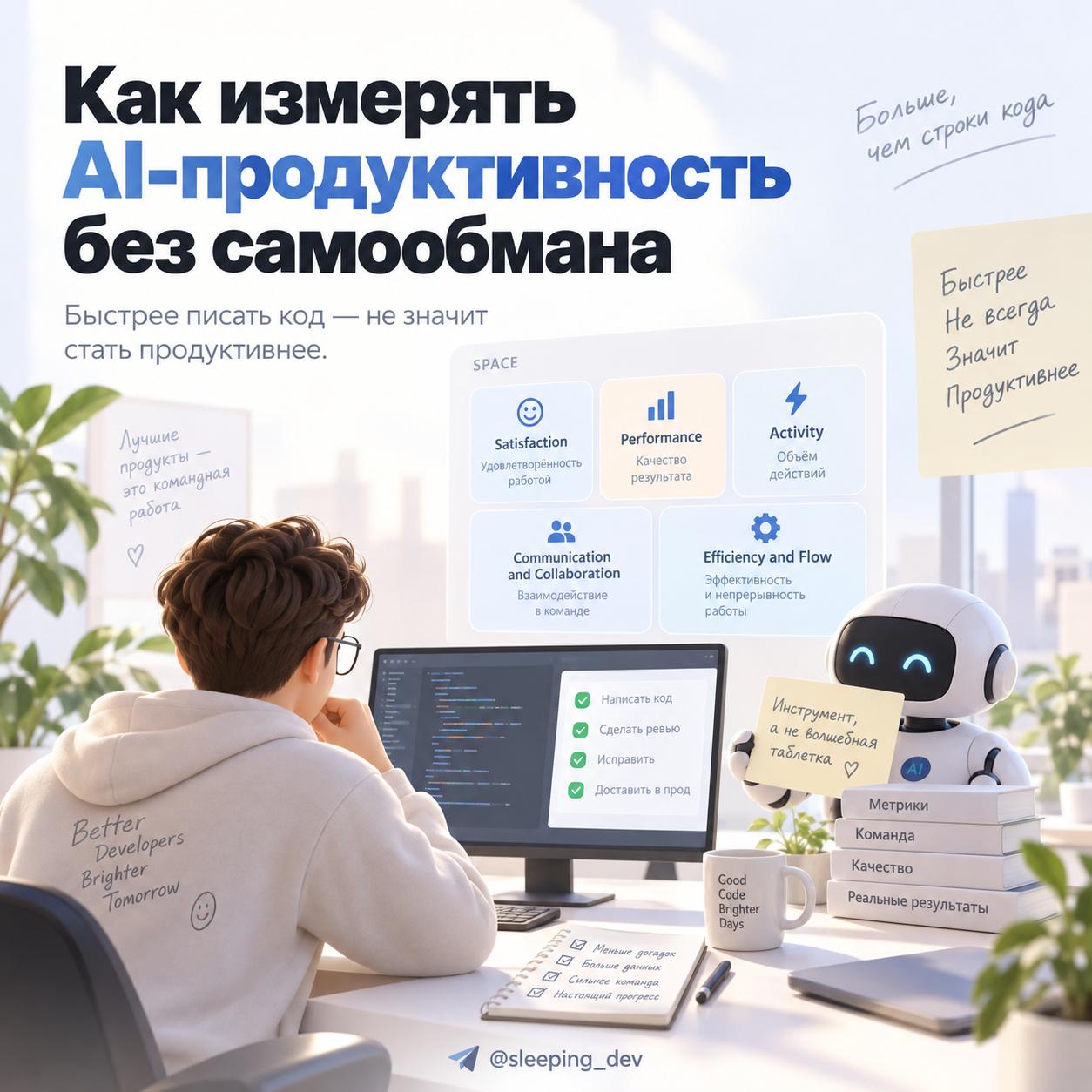 Как измерять AI-продуктивность без самообмана