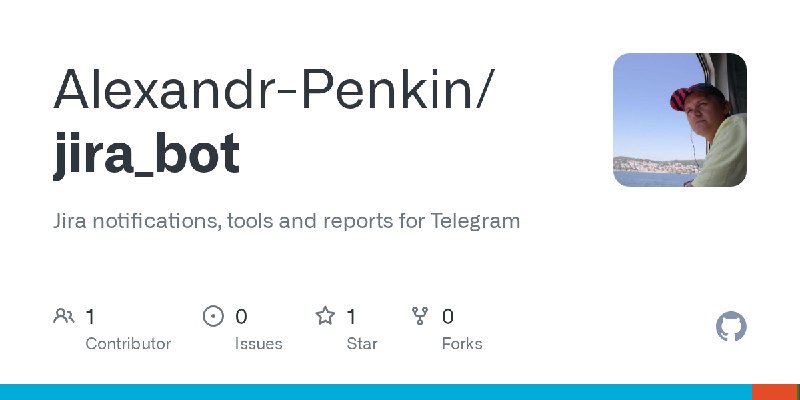🤖 Сделал бота, который подключает Jira прямо в Telegram