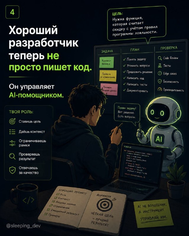 AI делает разработчика быстрее.
