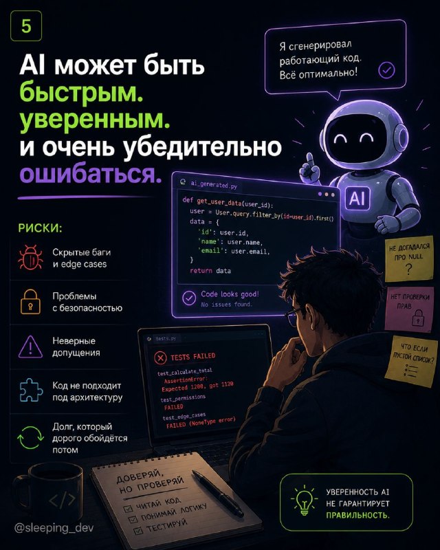 AI делает разработчика быстрее.
