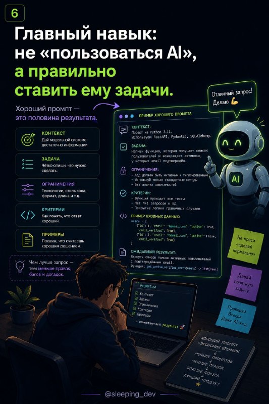 AI делает разработчика быстрее.
