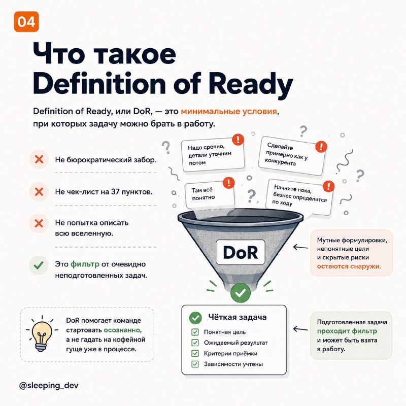 Definition of Ready: как не отдавать в разработку задачу-тыкву