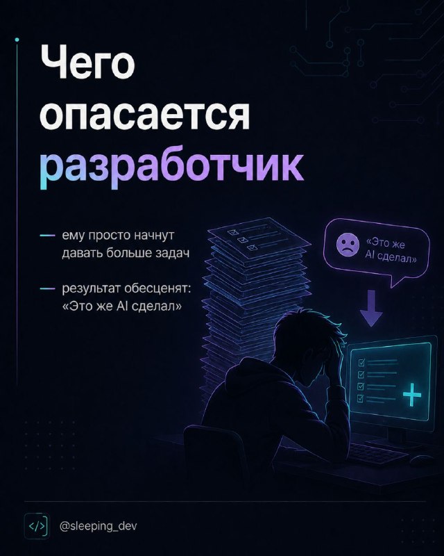 Почему разработчики скрывают использование AI
