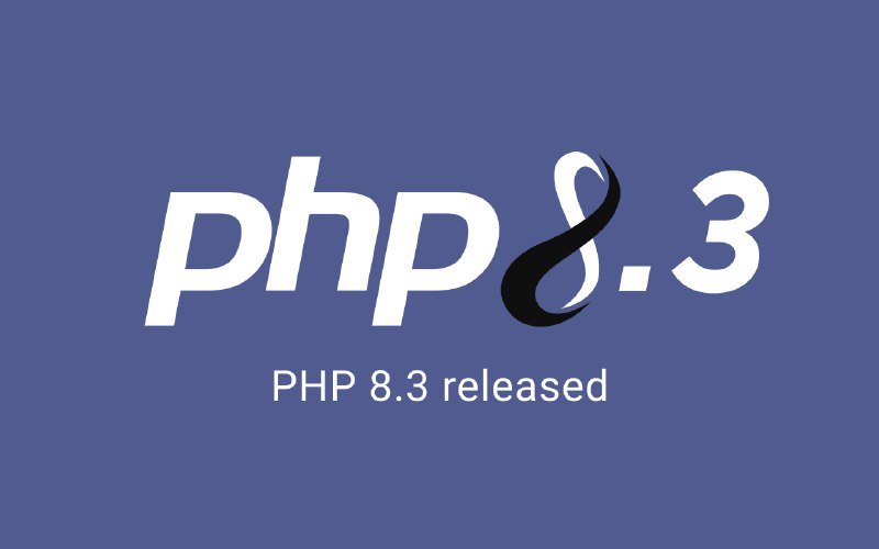 PHP 8.3 released! 🐘